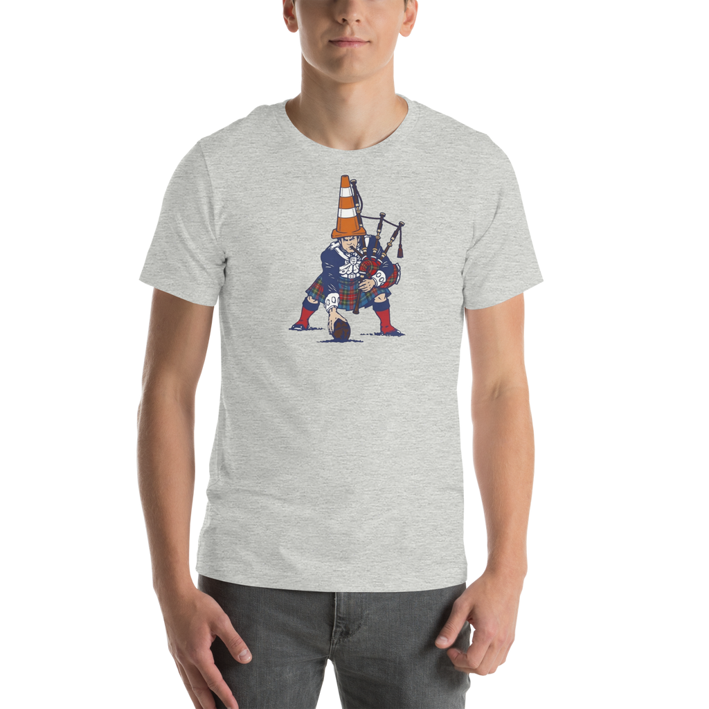 Bagpipes & Traffic Cone Pat T-Shirt